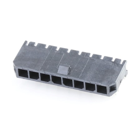 Molex MicroFit 3.0 SR RA TH Clip 15Au 8Ckt 43650-0804